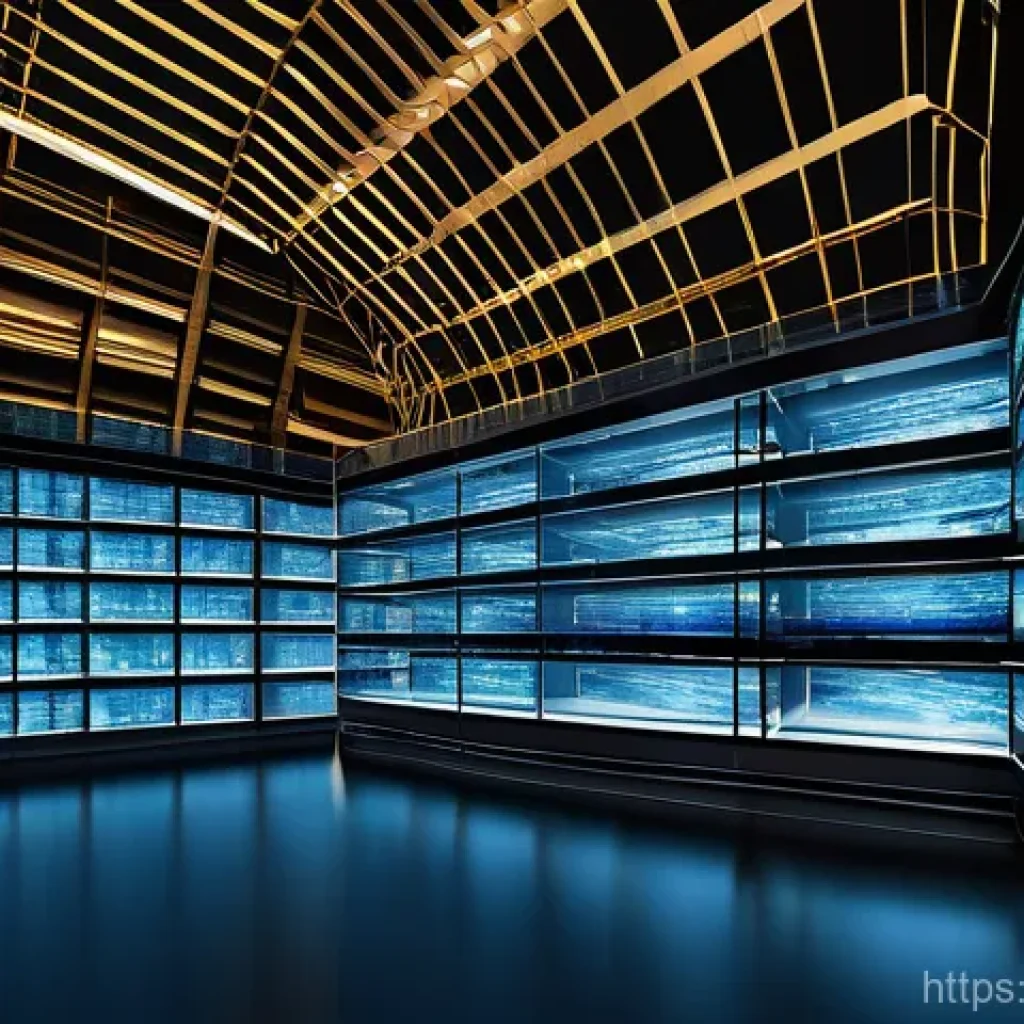 데이터사이언스 데이터 저장 및 처리 - **Image Prompt 1: The Digital Deluge & Vault of Value**
A vast, dynamic landscape where streams ...