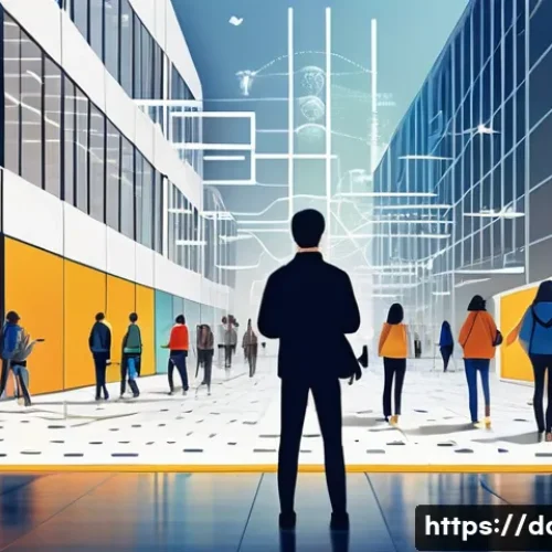 Home 7 데이터사이언스와 사이버 보안 - **Prompt:** A dynamic and colorful visual representation of data science's impact on daily life. In ...